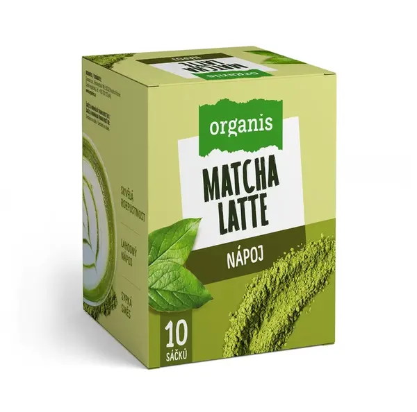 Organis Matcha Latte 10x17 g