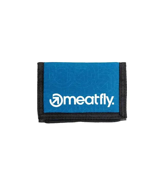 Meatfly peněženka Huey Wallet Super Teal / Oneway | Modrá | Velikost One Size