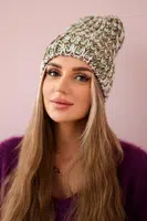Dámská kšiltovka Lora K312 zelená + hnědá