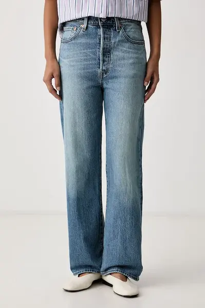Levi's  rovné džíny dámské RIBCAGE STRAIGHT ANKLE