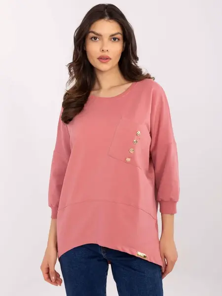 Blouse-CLM-BZ-1263.49-dark pink