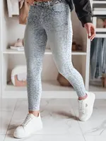 Dámské skinny džíny s páskem FELINA