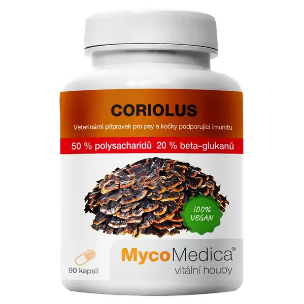 MYCOMEDICA Coriolus 50 % 90 kapslí