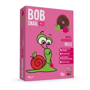 ŠNEK BOB jablečno-malinové rolky 100 g