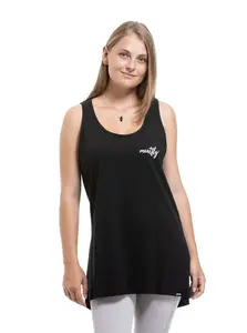 Meatfly dámské tílko Zoe Black | Černá | Velikost XL | 100% bavlna