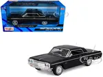 1964 Chevrolet Impala SS Black "Special Edition" Series 1/26 Diecast Model Car by Maisto