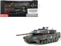 Leopard 2A6 Main Battle Tank Green Camouflage "Ukrainian Army" "Armor Premium" Series 1/72 Diecast Model by Panzerkampf