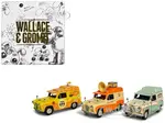 "Wallace &amp; Gromit" Austin A35 Van Collection Set of 3 Pieces Diecast Model Cars by Corgi