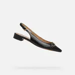 Black women's ballet flats Geox Giselda 15 - Women's