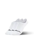 Barebarics - Barefoot Socks - No-Show - White - 3 pack