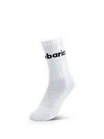 Barebarics - Barefoot Socks - Crew - White - Big logo
