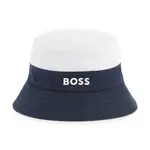 Bavlnená obojstranná detská čiapka BOSS