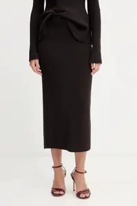 Sukně s příměsí vlny Twinset