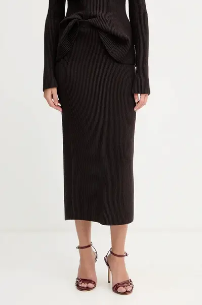 Sukně s příměsí vlny Twinset