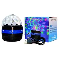 Crystal Projector Light Multifunctional 7 Color Projector Night Light