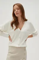 Marisse Women's Sweater L-Sw-4602 Off White