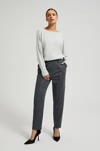Marisse Women's Trousers Z-Sp-4507 Grey