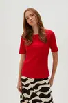 Marisse Women's T-Shirt L-Ts-4602 Red
