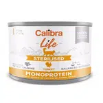 Calibra Cat Life konzerva Sterilised Turkey Monoprotein 200 g