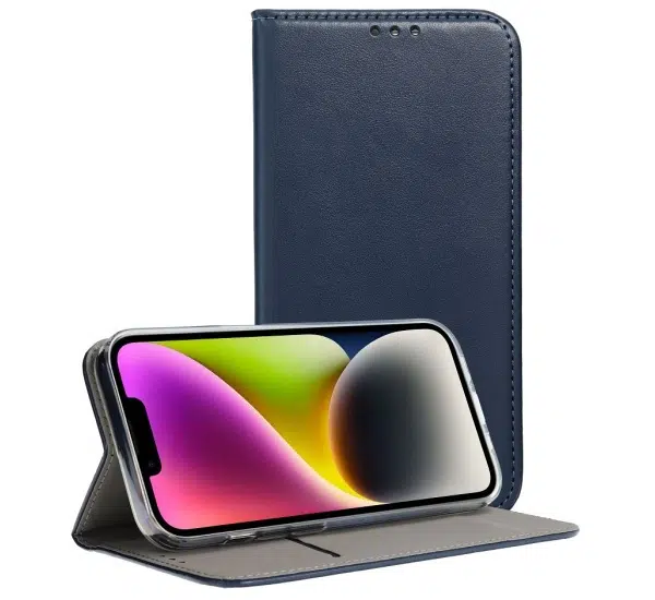 Flipové pouzdro Smart Magneto pro Xiaomi Redmi A1, tmavě modrá
