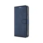 Flipové pouzdro FIXED Opus pro Samsung Galaxy A55 5G, modrá
