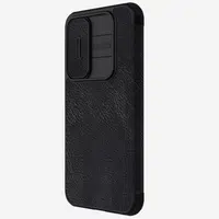 Flipové pouzdro Nillkin Qin Book PRO pro Samsung Galaxy A55 5G, černá