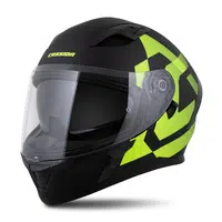 Moto přilba Cassida Orbit Grind černá matná/žlutá fluo XS (53-54)