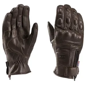 Moto rukavice Blauer Combo Dark Brown tmavě hnědá XXL