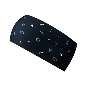 Bjež ACTIVE MAP black Čelenka