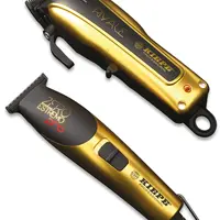 Set klasického a konturovacího strojku Kiepe Rivale + Zero Estremo Golden Combo (6352) + dárek zdarma