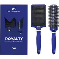 Dárková sada kartáčů na vlasy Olivia Garden Royalty (RO-KIT) + dárek zdarma