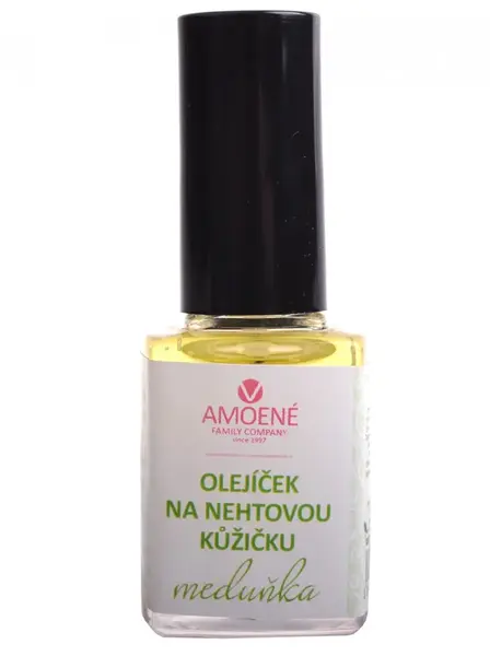 Regenerační olej na nehtovou kůžičku Amoené - meduňka, 12 ml (0113000RMZ)