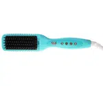Nahřívací žehlící kartáč na vlasy Moroccanoil - tyrkysový (SMOBR) + dárek zdarma