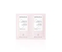 Vyhlazující šampon a kondicionér pro krepaté a nepoddajné vlasy Kerasilk Smoothing - 2 x 10 ml (511430)