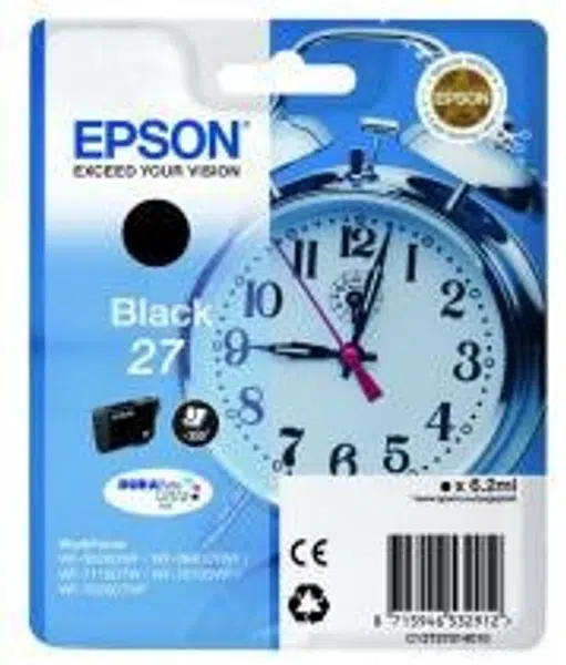 Epson T27014022, 27 černá (black) originální cartridge
