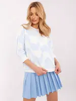 Blouse-RV-BZ-A285.24-white-blue