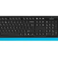 Set bezdrátová klávesnice + bezdrátová myš A4tech FG1010 FSTYLER, modrá