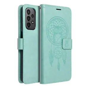 Flipové pouzdro MEZZO Book case pro Samsung Galaxy A23, dreamcatcher green