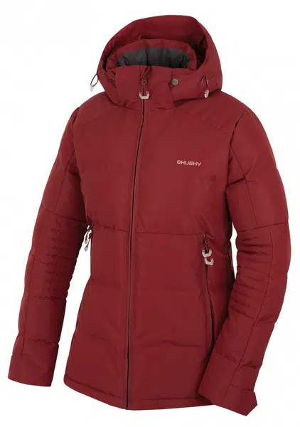 Husky Norel L XL, dark bordo Dámská plněná zimní bunda