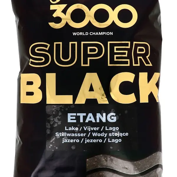 Sensas krmení  3000 super black 1kg-etang