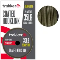Trakker návazcová šňůra semi stiff coated hooklink 20 m - 35 lb 15,9 kg