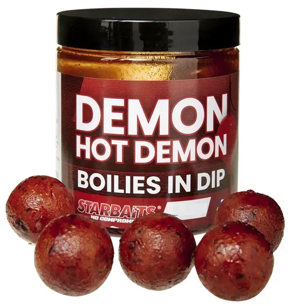 Starbaits boilies in dip concept hot demon 150 g - 20 mm