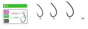 Hayabusa háčky hooks model p1-velikost 6