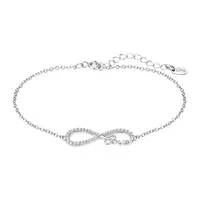 Lotus Silver Stříbrný náramek s čirými zirkony Nekonečno LP3314-2/1