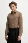 Calvin Klein košile pánská bavlněná s elastanem
