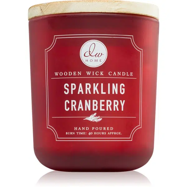 DW Home Signature Sparkling Cranberry vonná sviečka 326 g