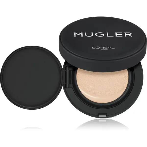 L’Oréal Paris x Mugler dlhotrvajúci kompaktný make-up pre plné krytie odtieň 03 Light / Illusion 3 23 ml