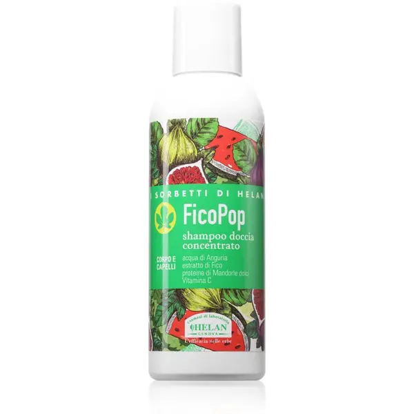 Helan I SORBETTI DI HELAN FicoPop Concentrated Shower Shampoo sprchový gel a šampon 2 v 1 150 ml