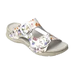 SANTÉ Dámské pantofle D/10/FLORA BÍLÁ v.42