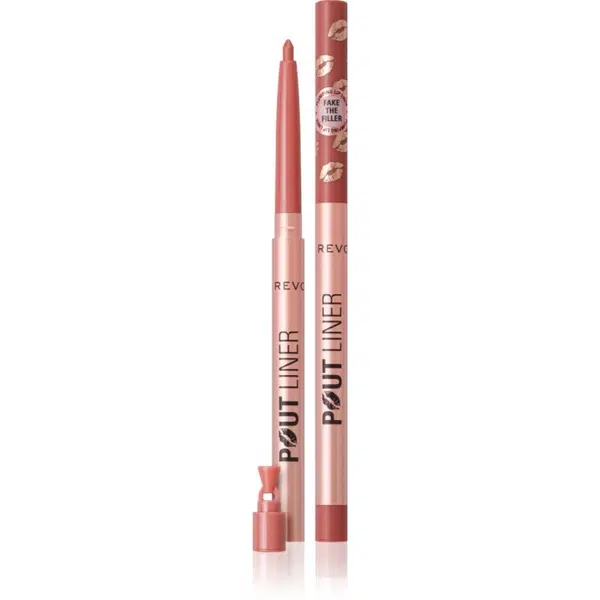 Makeup Revolution Pout Liner tužka na rty pro zvětšení objemu odstín Chauffeur Nude 0.2 g